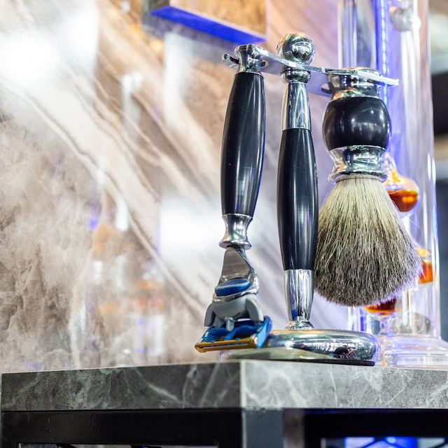 Bartpflege Utensielien